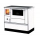 Küchenofen mit Backofen und Kochplatte Alfa Plam, Modell Dominant 90H White, Leistung 6.5kW | Holz |  |