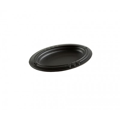 Gusseiserne auflaufform Hosse oval, 17x28cm - Kochgeschirr aus schwarzem Gusseisen