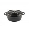 Gusseisen Topf Tiefer Solagio, Black Onyx, Ф20