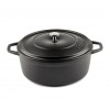 Gusseisen Topf Tiefer Solagio, Black Onyx, Ф28