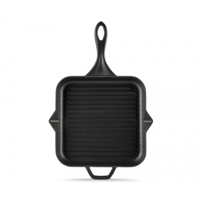 Emaillierte grillpfanne Gusseisen Hosse, Black Onyx, 28x28cm - Hosse