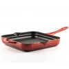 Emaillierte grillpfanne Gusseisen Solagio, Rubin, 28x28cm