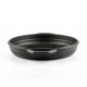 Emaillierte grillpfanne Gusseisen Hosse, Black Onyx, Ф22cm | Flache Gusseisenpfanne | Gusseisenpfanne |