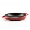 Emaillierte gusseisenpfanne mit zwei Griffen Solagio, Rubin, Ф22cm