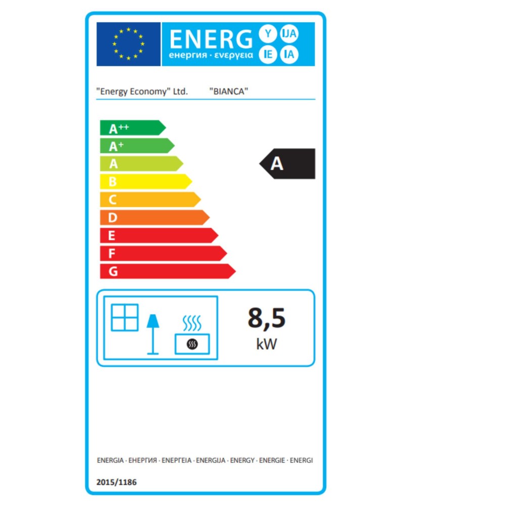 Kaminofen, Holzofen Balkan Energy, Modell Bianca, Leistung 8.5kW | Holzofen | Kaminofen |