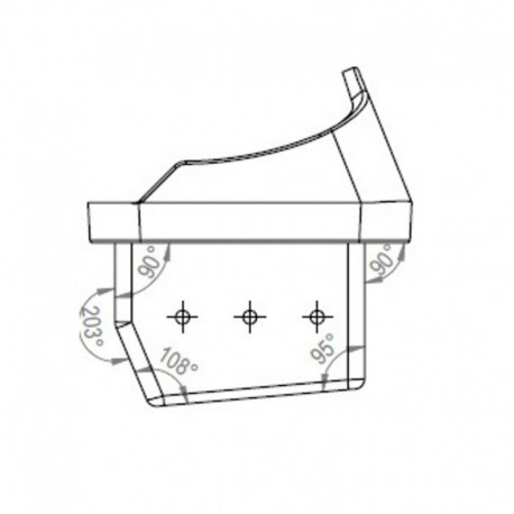 Gusseiserne Brennschale / Brennertopf für Pelletofen Gruppo AMG aund andere, 109x96mm | Brennschale / Brennertopf Pelletofen | Pelletofen Ersatzteile |