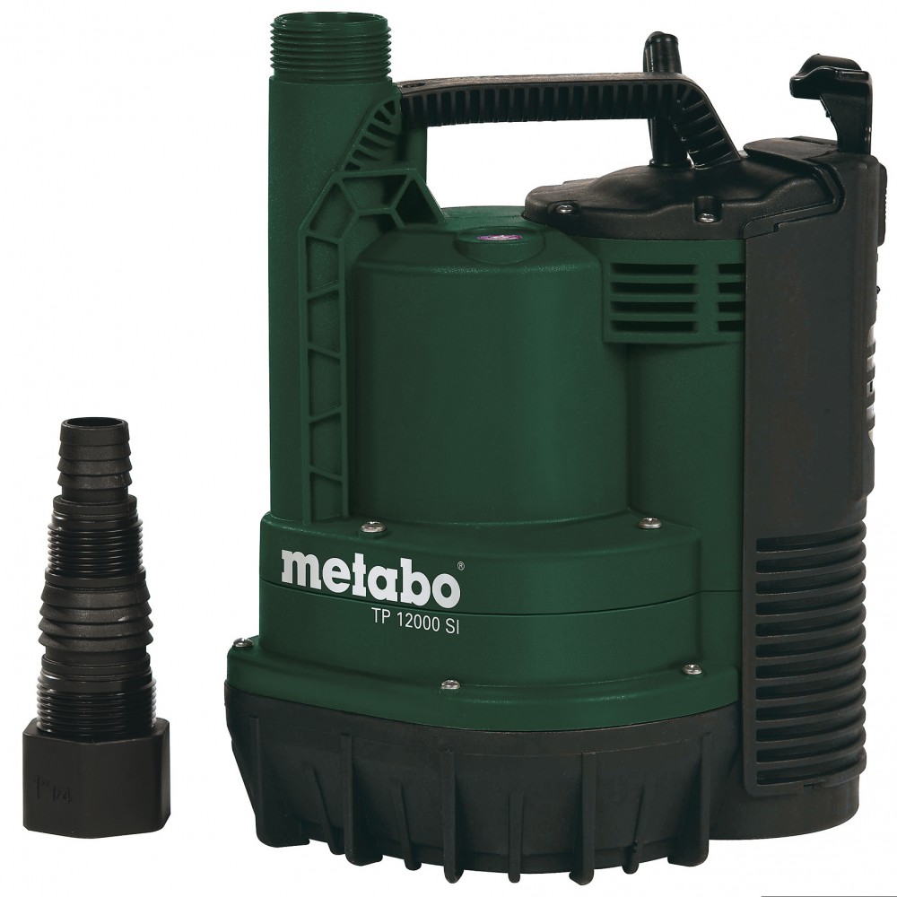 Tauchpumpe für klares Wasser Metabo TP 12000 SI, Leistung 600 W, Fördermenge 11.700 l/h, Förderhöhe 9 m | Tauch pumpen | Wasserpumpen |