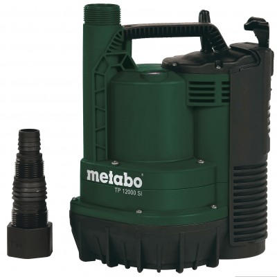 Tauchpumpe für klares Wasser Metabo TP 12000 SI, Leistung 600 W, Fördermenge 11.700 l/h, Förderhöhe 9 m - Zentralheizung