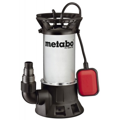 Entwässerungspumpe mit Schwimmerschalter für klares und schmutziges Wasser METABO PS 18000 SN, Leistung 1100 W, Fördermenge 19.000 l/h - Zentralheizung