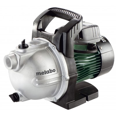 Wasserpumpe für den Garten für klares Wasser Metabo P 2000 G, 1", Leistung 450 W, Fördermenge 2000 l/h, Förderhöhe 30 m - Zentralheizung