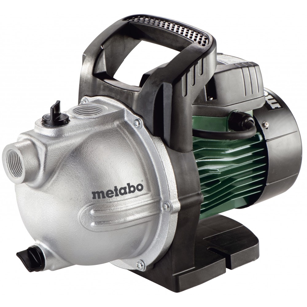 Einphasige Wasserpumpe für den Garten für klares Wasser Metabo P 4000 G, Leistung 1100 W, Fördermenge 4000 l/h, Förderhöhe 46 m | Wasserpumpen für den garten | Wasserpumpen |
