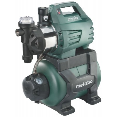 Einphasige Hydrophor - Pumpe METABO HWWI 3500/25 INOX, Leistung 1100 W, Fördermenge 3500 l/h, Kesselvolumen 24 l, Förderhöhe 45 m - Produktvergleich
