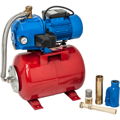 Ejektor-Hydrophor-Pumpe Gmax AUTOJET DP550 – Fördermenge 1,5 m³/h, Leistung 0,75 kW, Förderhöhe 60 m - Zentralheizung
