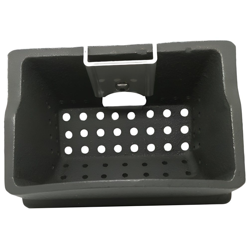 Gusseiserne Brennschale / Brennertopf für Pelletofen Cadel, MCZ und andere, 115x73mm | Brennschale / Brennertopf Pelletofen | Pelletofen Ersatzteile |