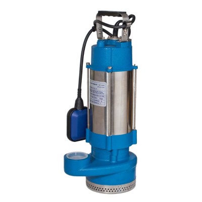 Entwässerungspumpe Electromash QDX 6 – Leistung 1,1 kW, Fördermenge 15.300 l/h, Förderhöhe 30 m, einphasig, mit externem Schwimmerschalter und Edelstahlgehäuse - Zentralheizung