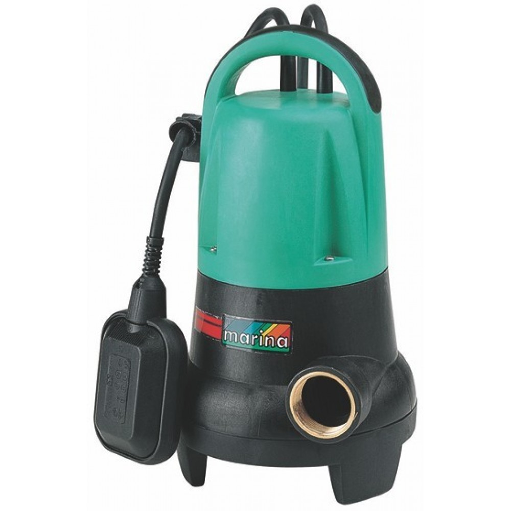 Tauch-Entwässerungspumpe Speroni Marina TF 400/S – Leistung 400 W, Förderhöhe 6 m, Fördermenge 160 l/min