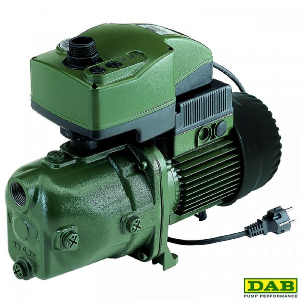 Hauswasserwerk mit elektronischem Druckschalter DAB ACTIVE J 82 M, Förderhöhe 47 m, Fördermenge 3,6 m³/h, Leistung 850 W | Hydrophor | Wasserpumpen |