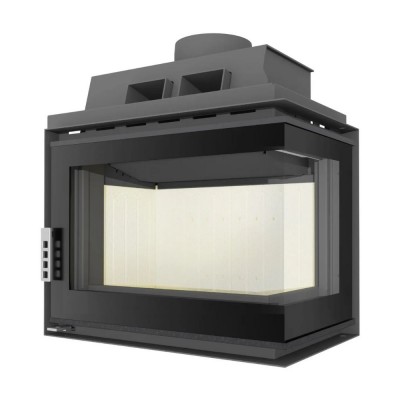 Kamin UNIFLAM 600 DURO S mit Luftzufuhr, rechte Seite, 11 kW - Produktvergleich