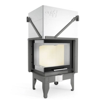 Kamin UNIFLAM 660 DURO mit Luftkanälen und Luftzufuhr, linke Seite, 10,25 kW - Produktvergleich