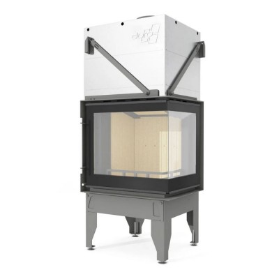 Kamin UNIFLAM 660 DURO mit Luftkanälen und Luftzufuhr, rechte Seite, 10 kW  - Produktvergleich