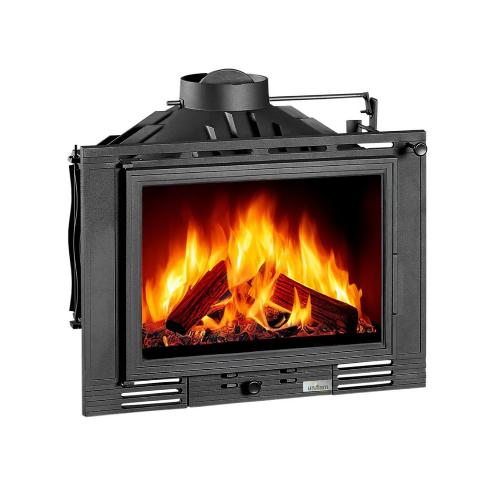 Kamin UNIFLAM 700 ECO mit Drosselklappe und Luftzufuhr, 8 kW | Kamineinsatz Gusseisen | Kamin |