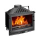 Kamin UNIFLAM 700 SELENIC ECO mit Drosselklappe und Luftzufuhr, 10 kW | Kamineinsatz Gusseisen | Kamin |