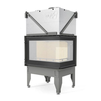 Kamin UNIFLAM 760 DURO mit Luftkanälen und Luftzufuhr, rechte Seite, 10,8 kW - Produktvergleich