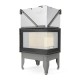 Kamin UNIFLAM 760 DURO mit Luftkanälen und Luftzufuhr, rechte Seite, 10,8 kW | Kamineinsatz | Kamin |