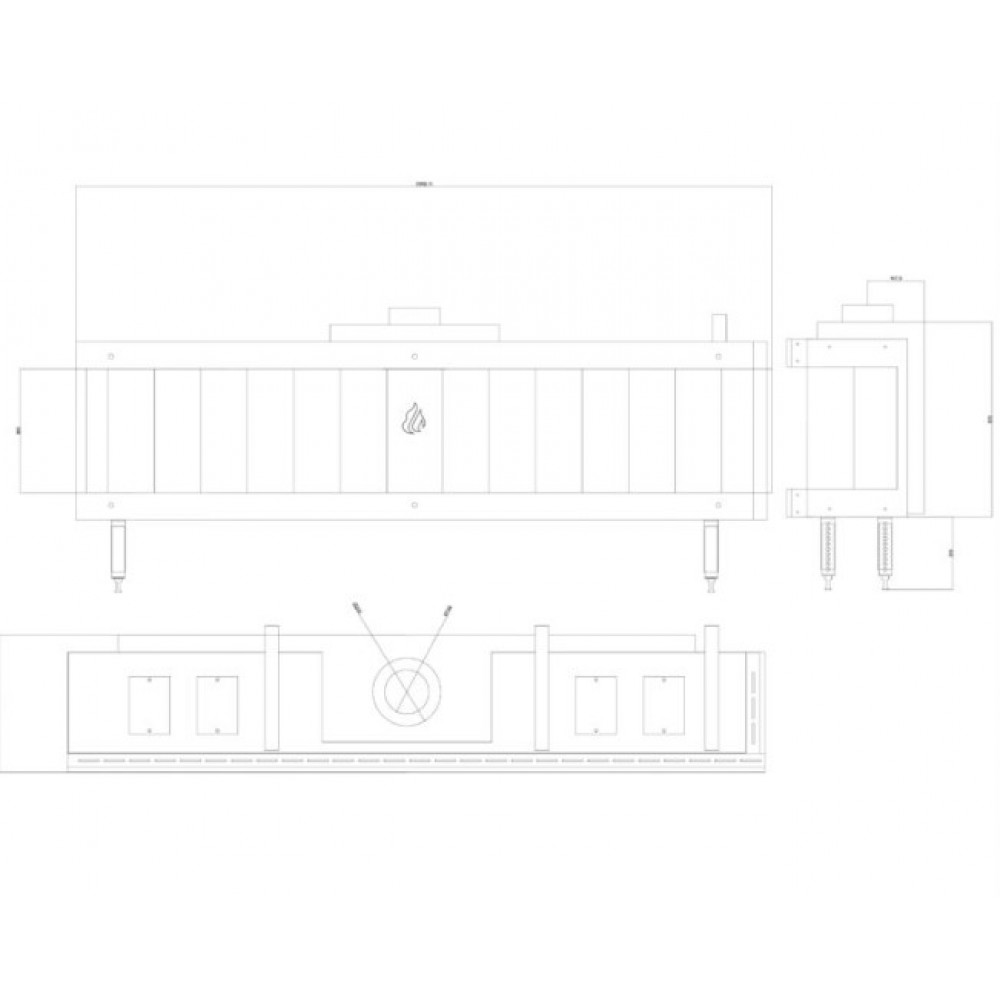 Gaskamin Balkan Energy GAS CORNER 200, 17kW | Gaskamin | Kamin |
