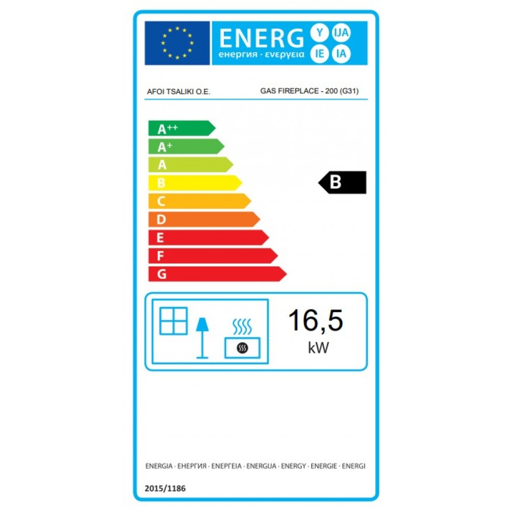 Gaskamin Balkan Energy GAS CORNER 200, 17kW | Gaskamin | Kamin |