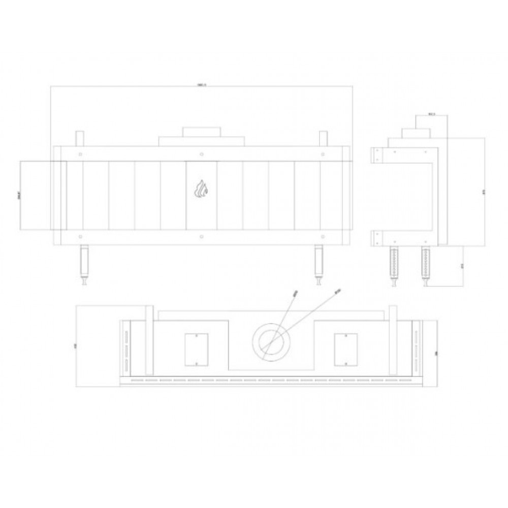 Gaskamin Balkan Energy GAS PANORAMA 150, 13kW | Gaskamin | Kamin |