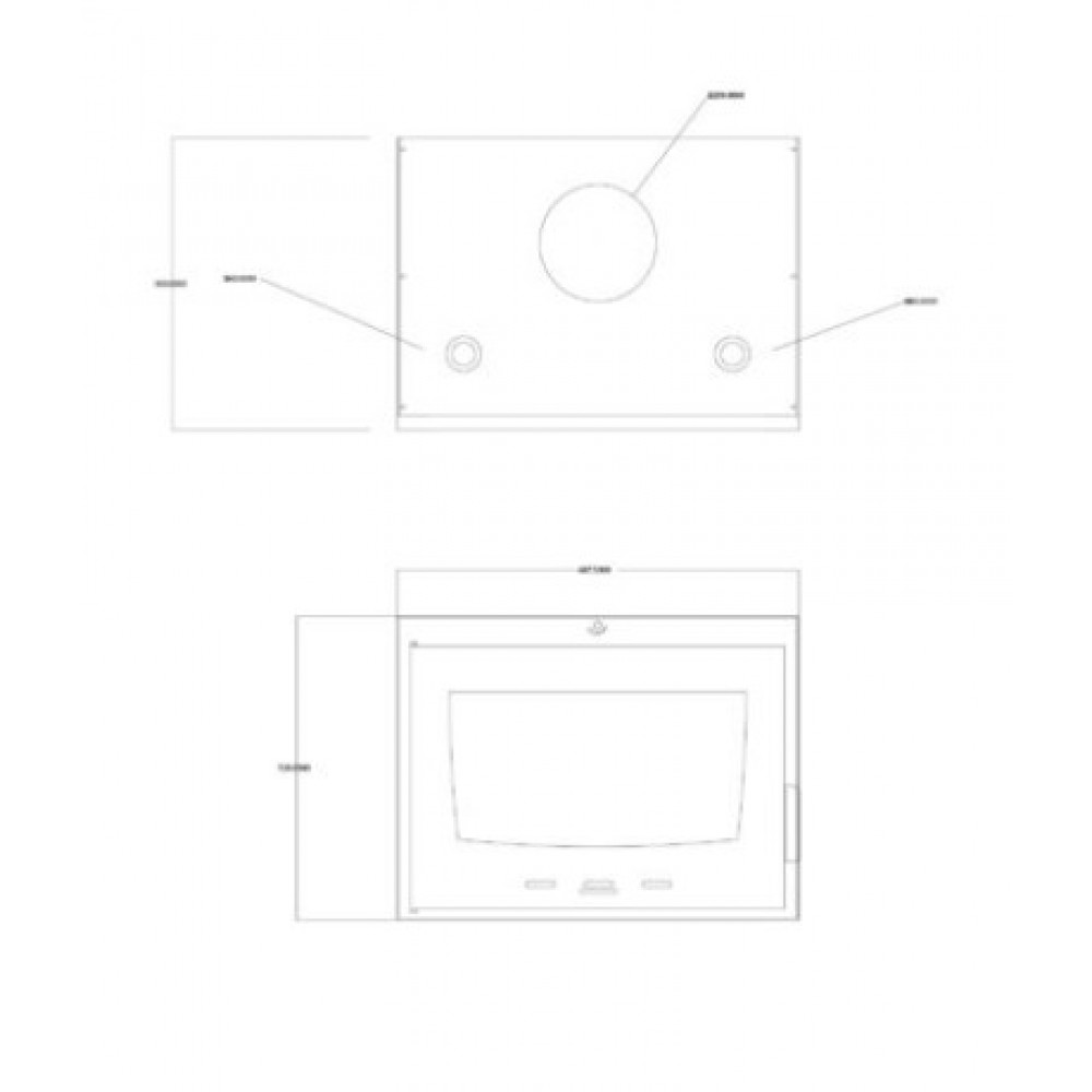 Kamineinsatz Wasserführend Balkan Energy ATS INSERT HYDRO 700, 14.5kW | Kamineinsatz | Kamin |