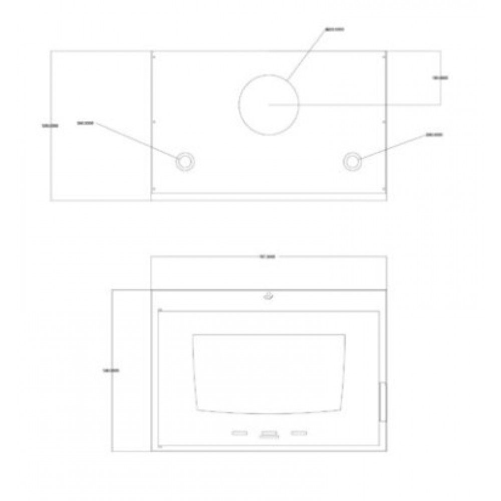 Kamineinsatz Wasserführend Balkan Energy ATS INSERT HYDRO 800, 16.11kW | Kamineinsatz | Kamin |