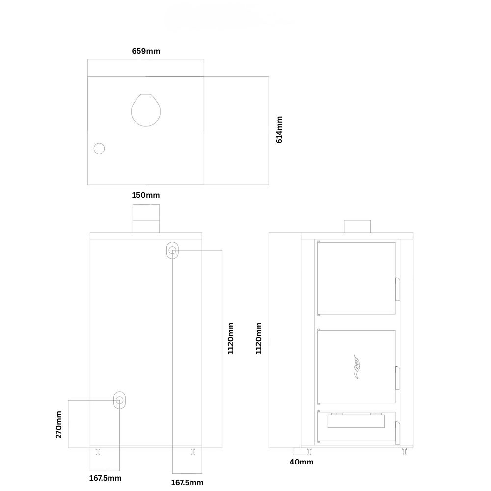 Holzkessel Balkan Energy ATS HYDRO, 40 kW | Holzkessel |  |