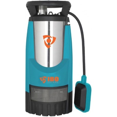 Tauchpumpe mit externem Schwimmerschalter IBO Multi 1000 Inox, Leistung 1,0 kW, Fördermenge 6000 l/h, Förderhöhe 34 m, geeignet für Brunnen und andere Anwendungen - Zentralheizung