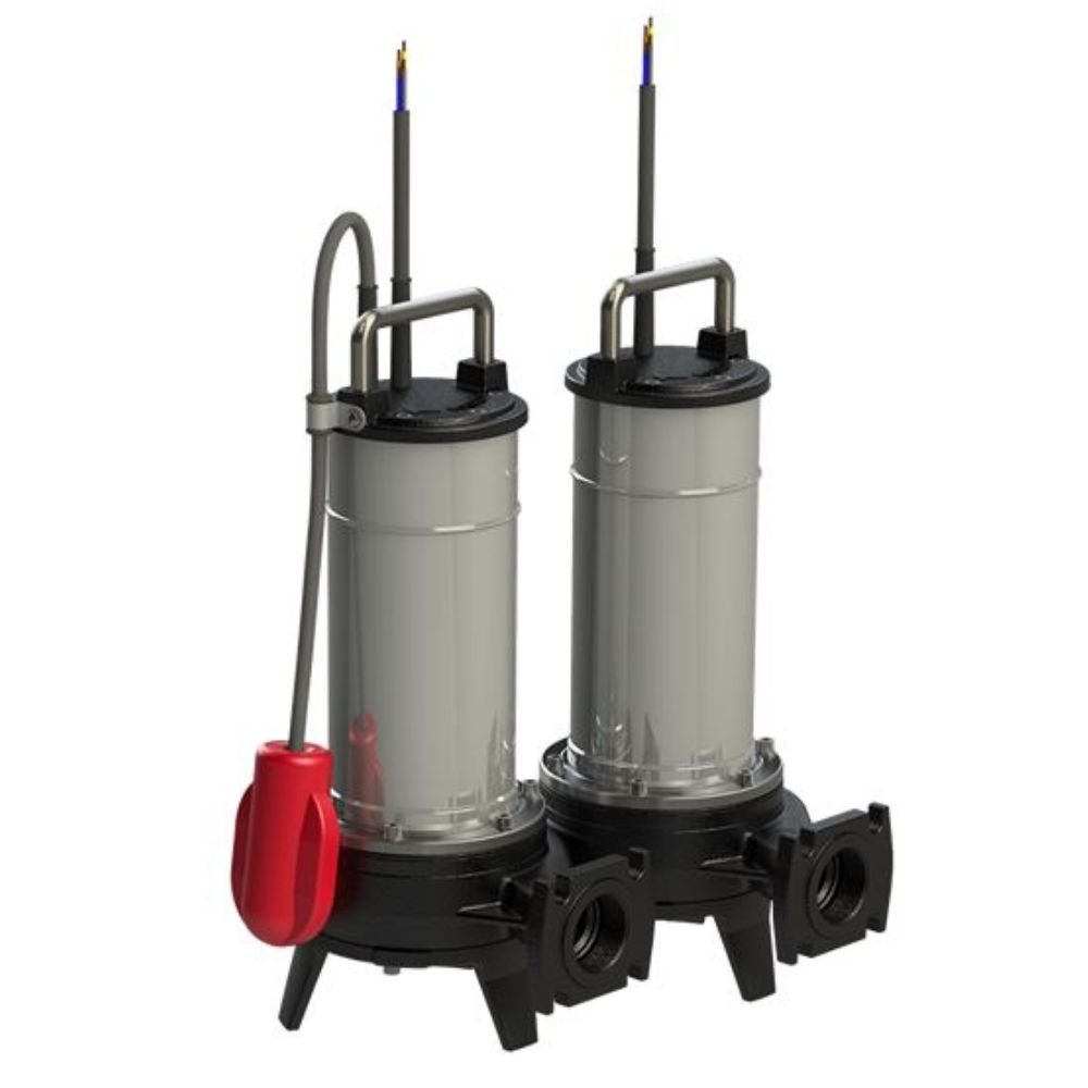 Tauchpumpe für Abwasser Franklin 40 FGR-52 – Förderhöhe 21 m, Fördermenge 12,6 m³/h, Leistung 1,1 kW | Tauch pumpen | Wasserpumpen |