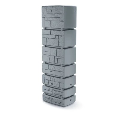 Regenwassertank Prosperplast Arves Tower Stone, 350L, Grau - Regenwassertanks