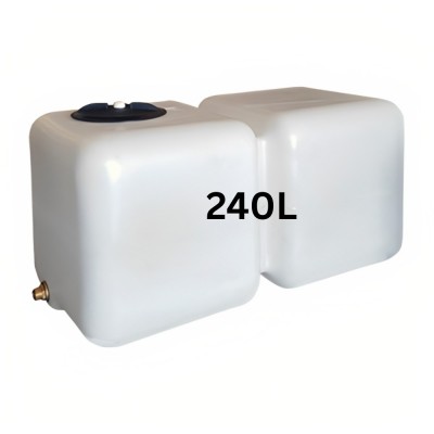 Vattentank dricksvatten HydroMoby AQUA S12, horizontal 240 L (weiß) - Produktvergleich