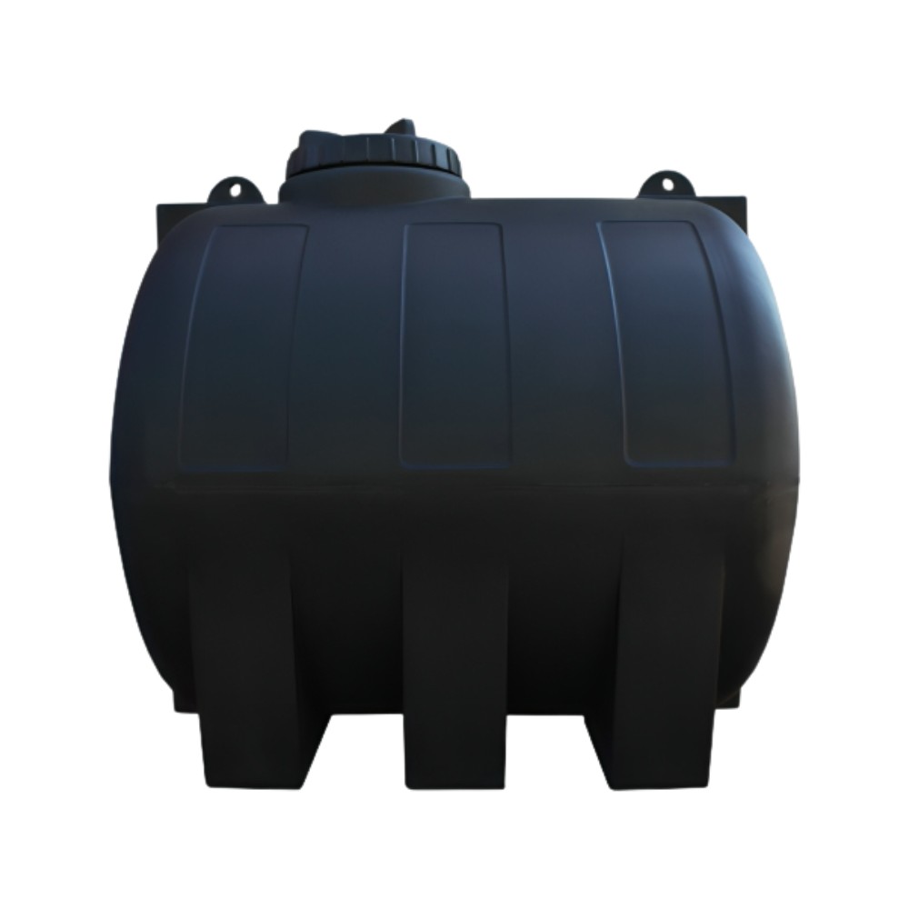Trinkwassertank MAVIL, Zylindrisch horizontal 1500 L (schwarz) | Trinkwassertanks |  |