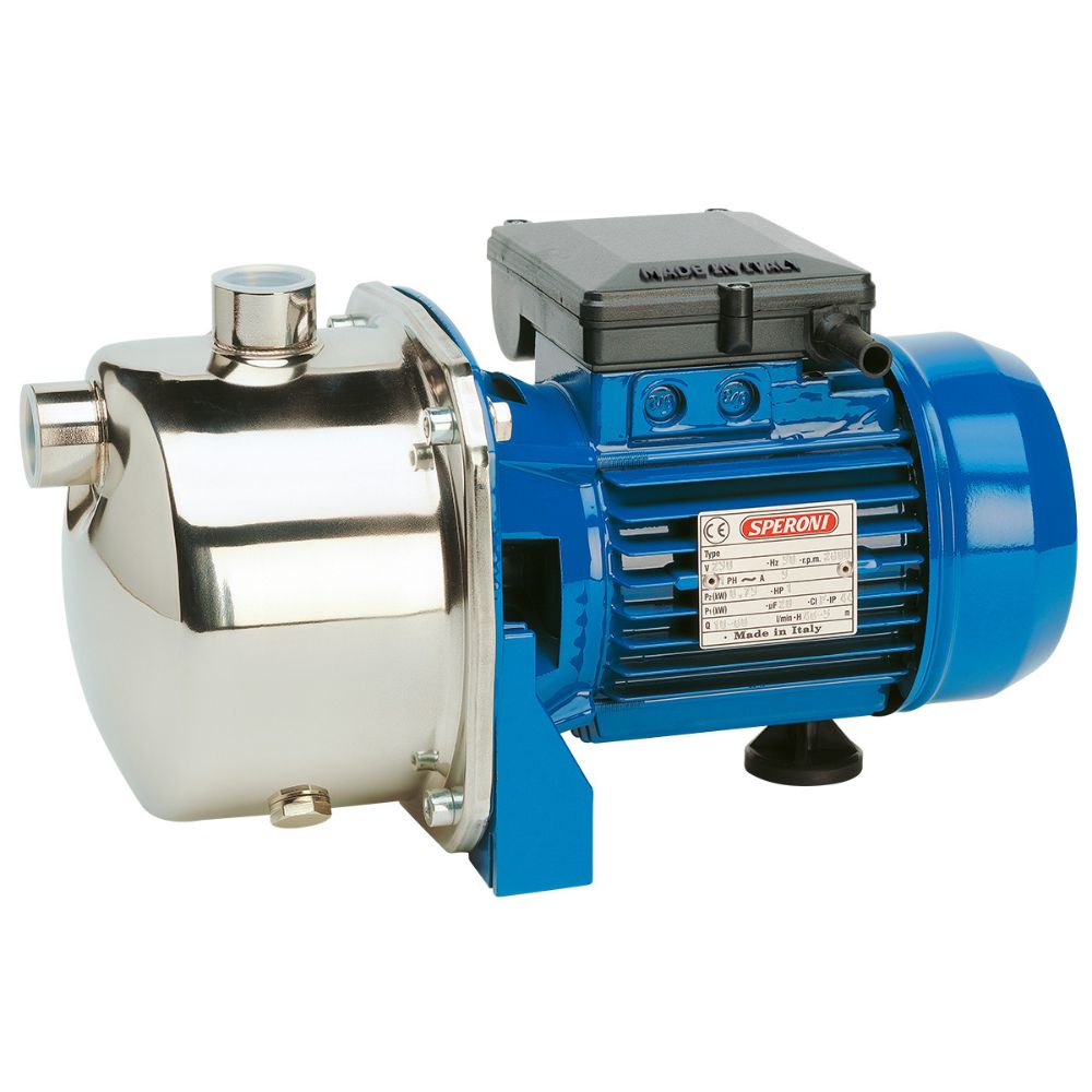 Mehrstufige selbstansaugende Kreiselpumpe Speroni SM 98-5 – Leistung 1 kW, Förderhöhe 58 m, Fördermenge 90 l/min | Wasserpumpen selbstansaugend | Wasserpumpen |