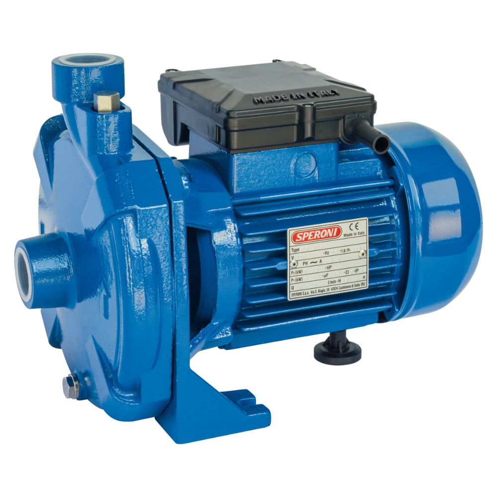 Einphasige Kreiselpumpe Speroni CM 45 – Leistung 1,5 kW, Förderhöhe 43 m, Fördermenge 125 l/min | Elektrische Wasserpumpen | Wasserpumpen |