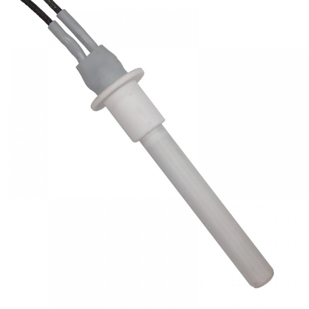 Keramischer Glühzünder / Zünder für Pelletofen Cadel, MCZ und andere, Gesamtlänge 107mm, 300W | Glühzünder Pelletofen | Pelletofen Ersatzteile |