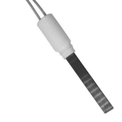 Glühzünder / Zünder mit schwarzem Quarzkristall für Pelletofen MCZ, Ravelli, Palazzetti, BURNiT, Ferroli, Eco Spar und weitere, Gesamtlänge 113mm, 350W - Glühzünder Pelletofen