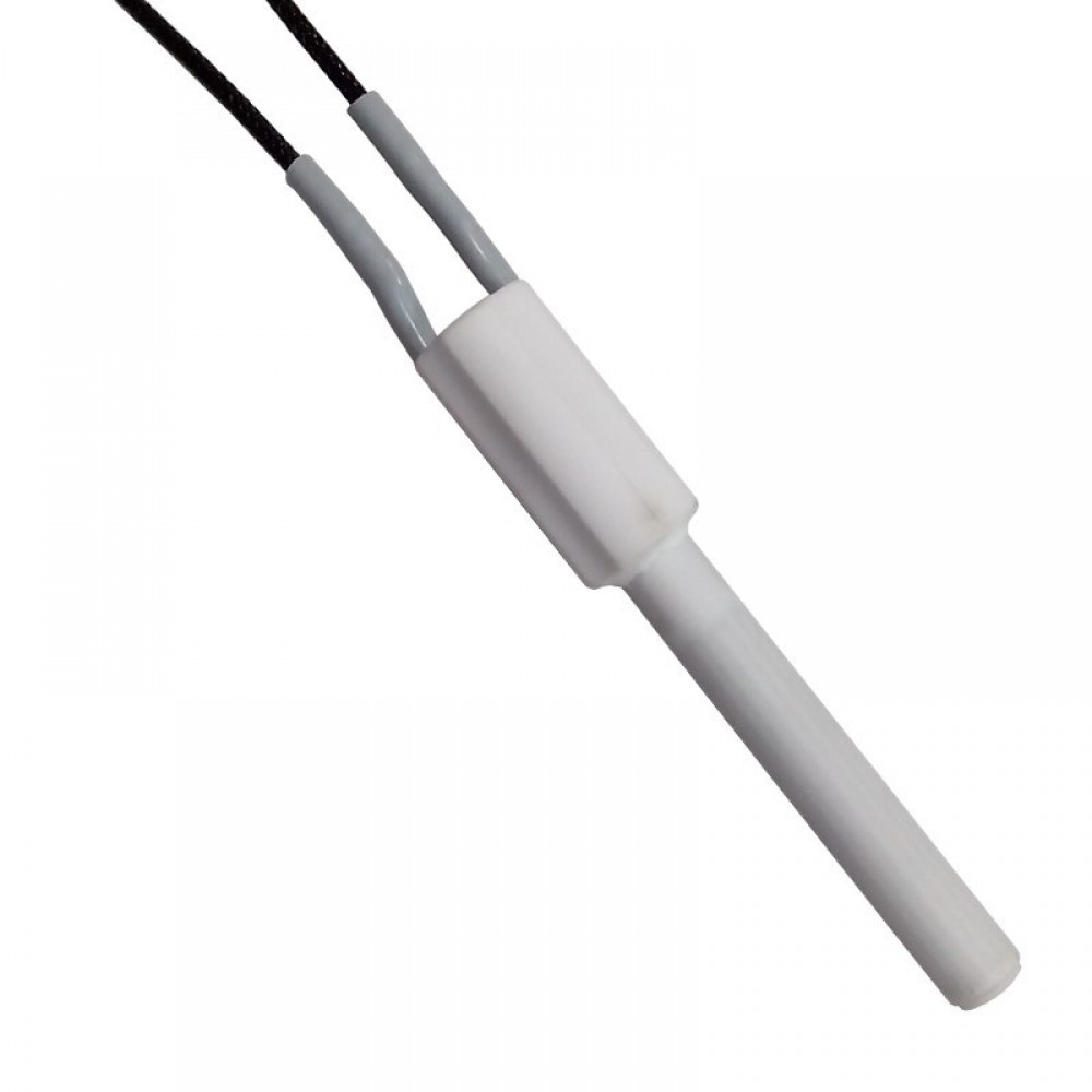 Keramik Glühzünder / Zünder für Pelletofen Ravelli, MCZ, Palazzetti, Karmek One und andere, Gesamtlänge 103mm, 200W | Glühzünder Pelletofen | Pelletofen Ersatzteile |