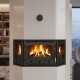Kamineinsatz, Kamin Prity, Modell TC2F, Leistung 18.5kW, Gebläse, Gusseisentür, Panoramablick | Kamin | Kamineinsatz |