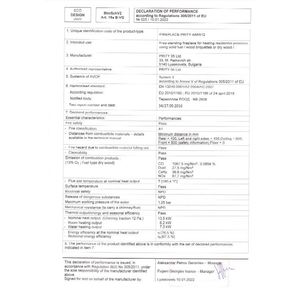Kaminofen, Holzofen Wasserführend Prity, Modell AM W12, Leistung 13.5kW, Eckplatzierung | Wasserführender kaminofen | Kaminofen |