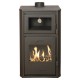 Kaminofen, Holzofen Wasserführend mit Backfach Balkan Energy, Modell Rosana Ceramic, 18.56kW - 24.56kW | Wasserführender Kaminofen | Kaminofen |