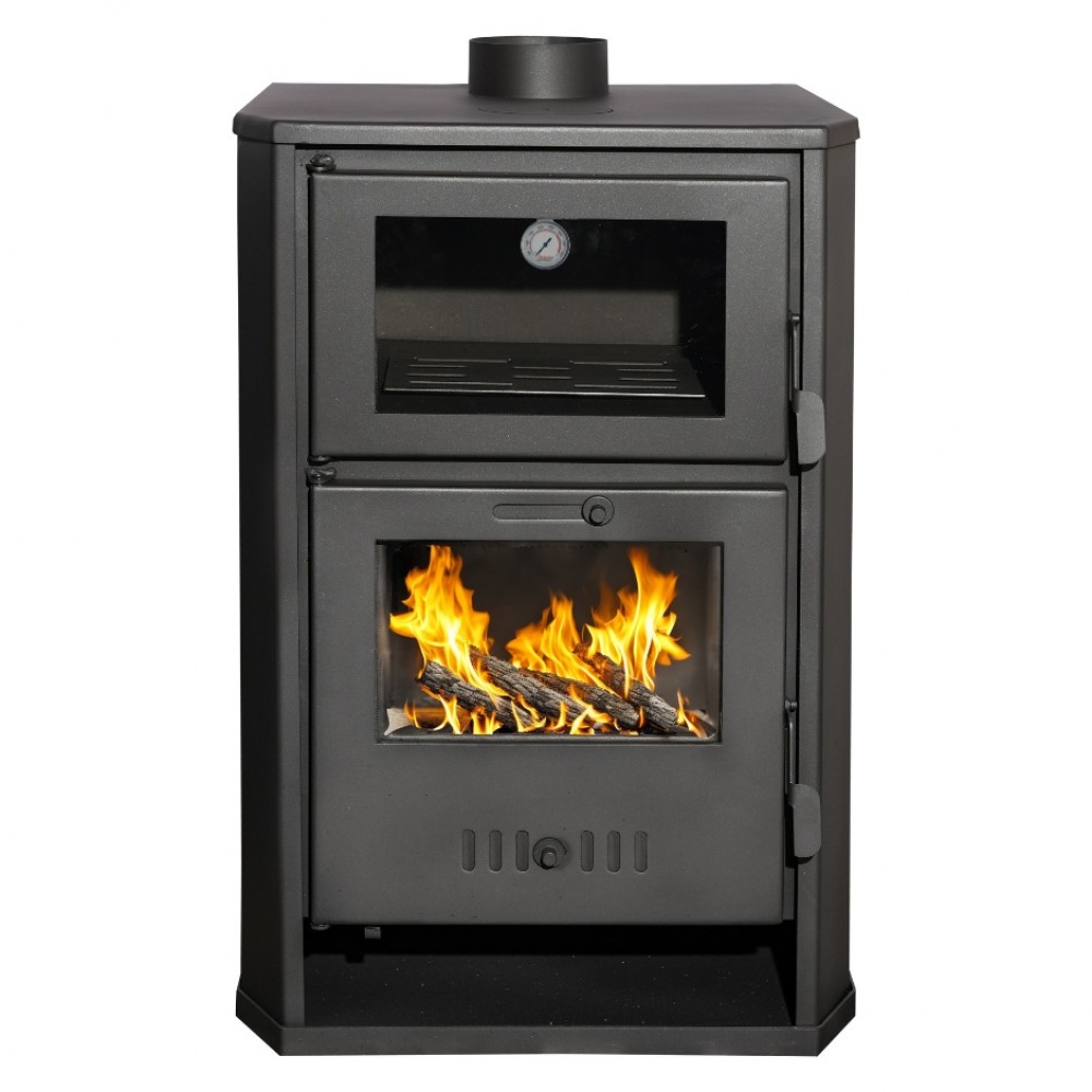 Kaminofen, Holzofen Wasserführend mit Backfach Balkan Energy, Modell Suzana, 11.6kW - 17.5kW | Wasserführender Kaminofen | Kaminofen |