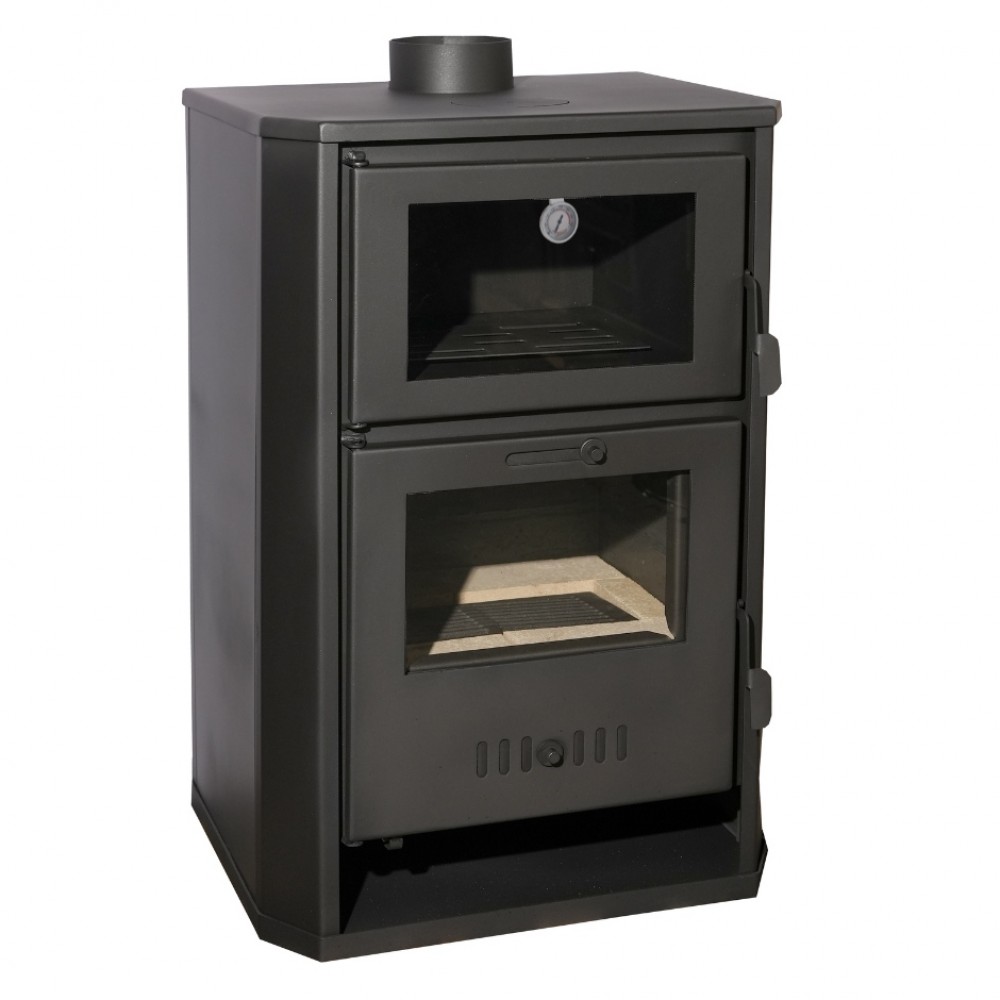 Kaminofen, Holzofen Wasserführend mit Backfach Balkan Energy, Modell Suzana, 11.6kW - 17.5kW | Wasserführender Kaminofen | Kaminofen |