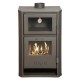 Kaminofen, Holzofen Wasserführend mit Backfach Balkan Energy, Modell Suzana Ceramic, 11.6kW - 17.5kW | Wasserführender Kaminofen | Kaminofen |